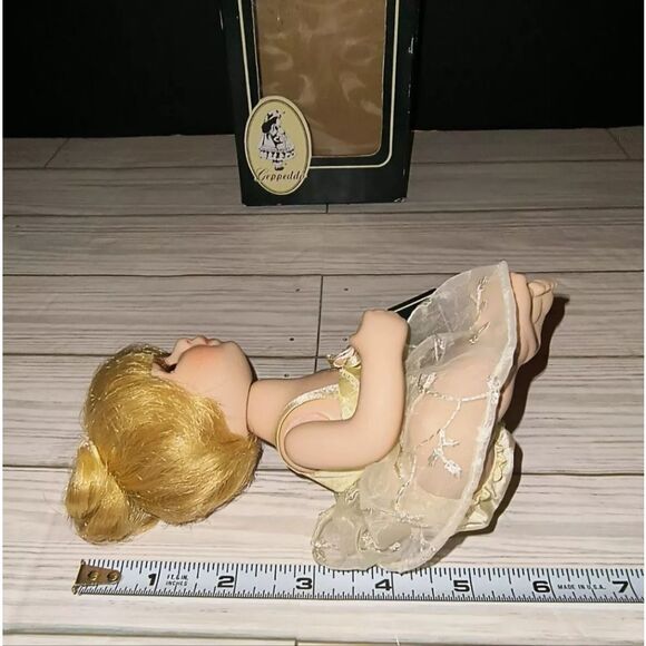 Geppeddo Porcelain Collectible Doll Taci Mini Ballerina Blonde Hair 6"in w Box - Picture 9 of 13